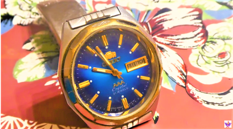Orient - вот лучшие японские часы. Часы Ориент 3А (3 звезды) 90-х годов. Наручные мужские часы.