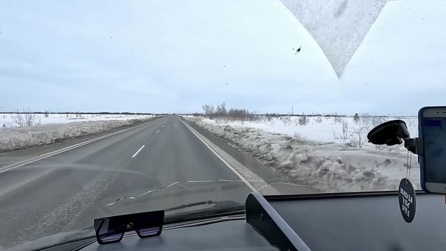 Впервые на ЯМАЛ часть 3. Дорога от Сургута до Коротчаево. смотреть онлайн