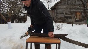 Обзор аккумуляторной цепной  пилы из Китая SOLGOO BL-108(AMUR)