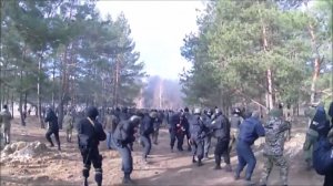 Украина. Драка копателей и полиции (01.04.2016 г.)