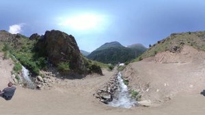 Байдаевский водопад у села Байдаево Кабардино-Балкария.