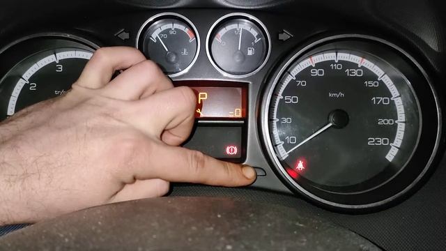 Сброс сервиса Peugeot 308 смотреть онлайн