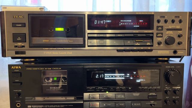 Teac V-970X & Aiwa Excelia XK-009