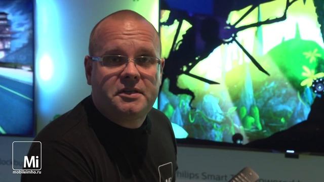 4K телевизоры Philips Android SmartTV и монитор 34" на IFA2014 смотреть онлайн
