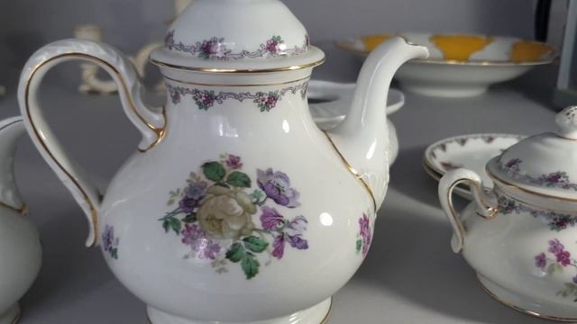ЯЩИК С ФАРФОРОМ Распаковка Барахолка ГЕРМАНИЯ     #фарфор  #rosenthal #винтаж  #немецкийфарфор #арт