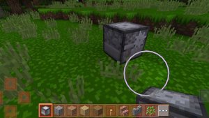 резчик по камню блок который удалили из minecraft