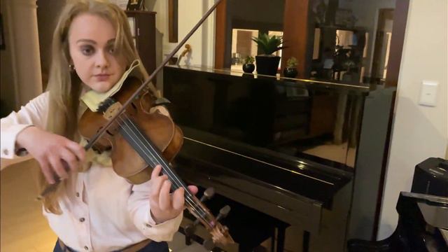 Theme from Palladio by Karl Jenkins for Violin and Organ смотреть онлайн