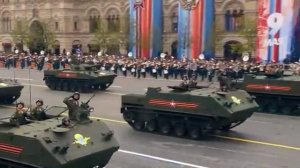 Парад Победы 9 мая 2017 Техника на Красной Площади, видео 9.05.2017