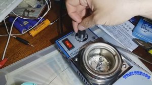 Паяльная ванна из китая. Soldering pot SL21-C 150 Watt