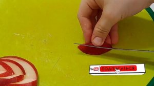Как красиво нарезать фрукты