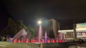 Поющие фонтаны Красноярск