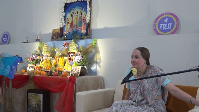 Воскресная программа 11.02.2024. Лекция матаджи Сундари. Посвящена Бхактисиддханта Сарасвати Тхакур