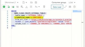 Query External Data in Oracle Autonomous Database