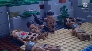 Лего мультфильм "Нормандия день Д"