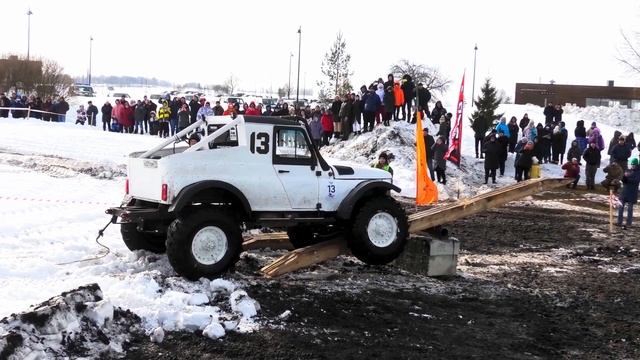 "Качели" джип-спринта "Пересвет" 19 февраля 2022 прошедшего на Куликовом поле. смотреть онлайн