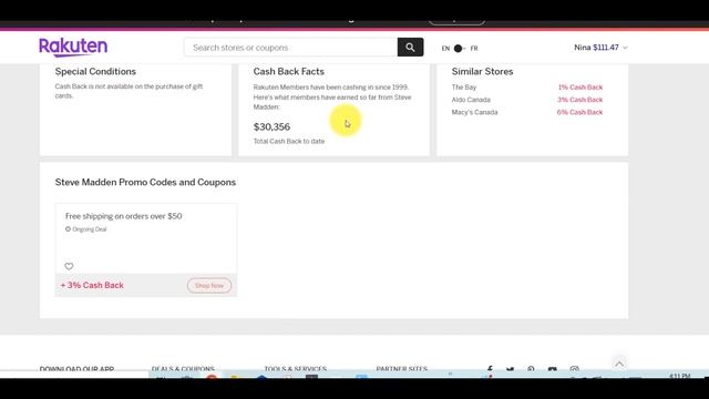 Rakuten cashback. Как вернуть часть потраченных денег?! В каких странах доступен см в инфобоксе.