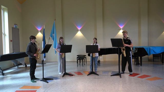 Ансамбль духових інструментів 2023 Nõo Muusikakool #saxophone смотреть онлайн