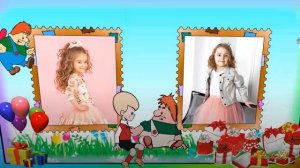 С Днем рождения девочке  бесплатный проект ProShow Producer