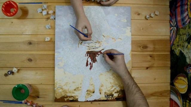 Картина по номерам / ВЕСЬ ПРОЦЕСС / Paint by numbers DIY смотреть онлайн
