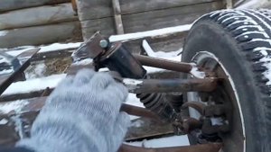 Самодельный квадроцикл из урала ( часть 2).