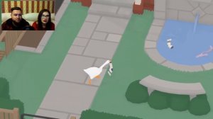 Untitled Goose Game | Играем в Гуся #3 - Сложный уровень