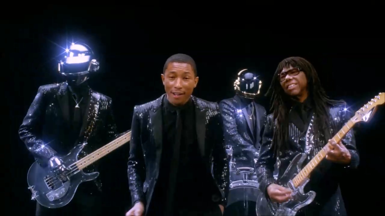 Daft Punk - Get Lucky (Official Audio) ft. Pharrell Williams смотреть онлайн