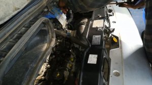 Fiat Ducato удаление болтов крепления форсунок