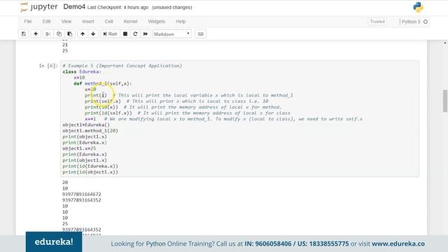 Python Constructors & Destructors  | Python Basics | Python Training | Edureka  Rewind