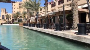 Madinat Jumeirah прогулка на лодке