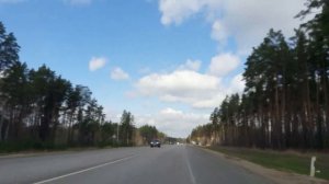 ПОЕХАЛИ ! Поездка на машине из деревни в город