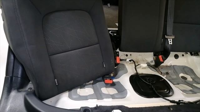 Kia Rio Rear Seat Removal Back seat смотреть онлайн