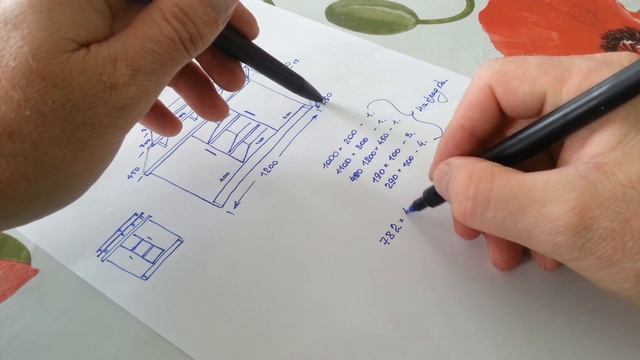 Как рассчитать тумбу TV.