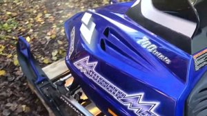 2001 Yamaha Mountain Max 700 Startup