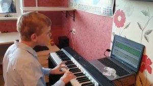 Artem (ребёнок с ДЦП). "Jingle Bells" 3 презентация