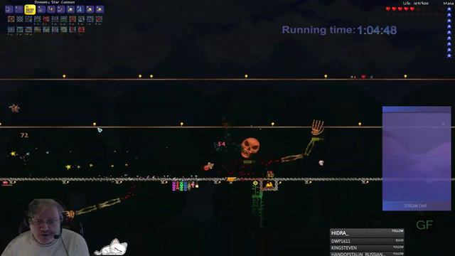 Highlight: Terraria: Expertmode, Skeletron head-first challenge, solo. !freesub !ps2 смотреть онлайн
