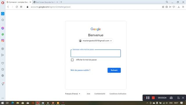 how to sign in to your google account from opera mini browser смотреть онлайн