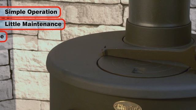 Clarke Barrel II 8kW Cast Iron Wood Burning Stove смотреть онлайн