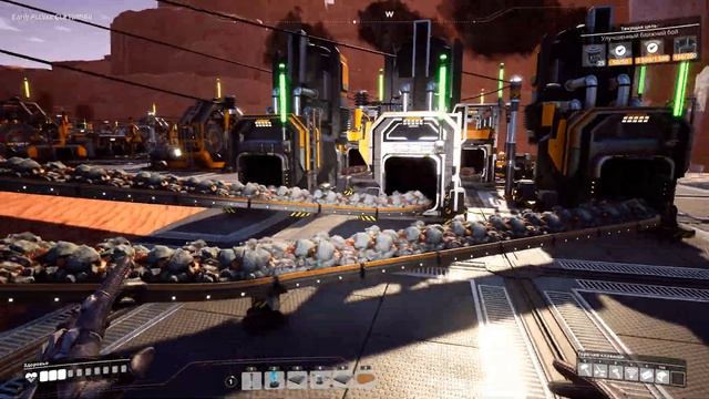 Satisfactory - налаживаю производство стали и гоняю по базе на новой тачке из чудо магазина #6 смотреть онлайн