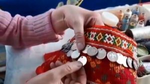 Изготовление женского чувашского головного убора. Бижбулякский ДК#оставайтесьдома#национальныйкостю