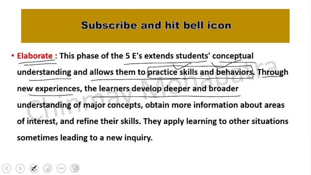 CDP | TEACHING APTITUDE | CONCEPT OF 5E MODEL | смотреть онлайн