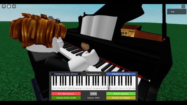 I Won't - AJR | on Roblox Piano смотреть онлайн