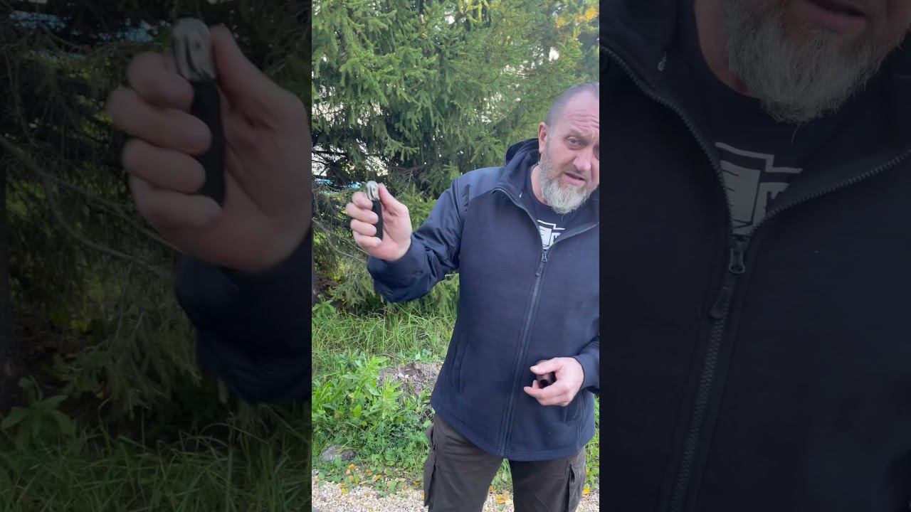 Выкидной нож Жиган #складнойнож #выкиднойнож