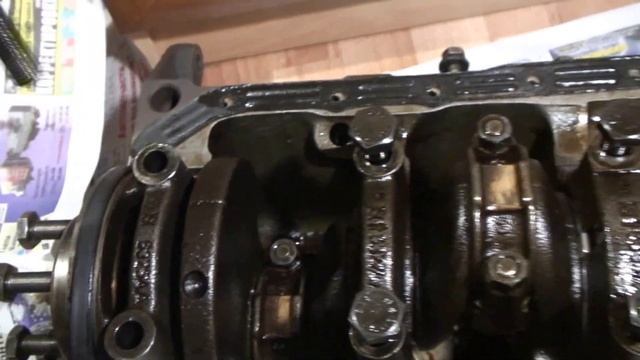 Разборка низа блока двс Ford Sierra OHC 2.0 смотреть онлайн