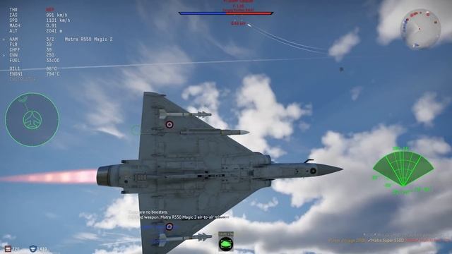 Mirage 2000-5F In War Thunder : A Basic Review смотреть онлайн