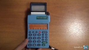 Инструкция по работе с кассовым аппаратом Меркурий 180К