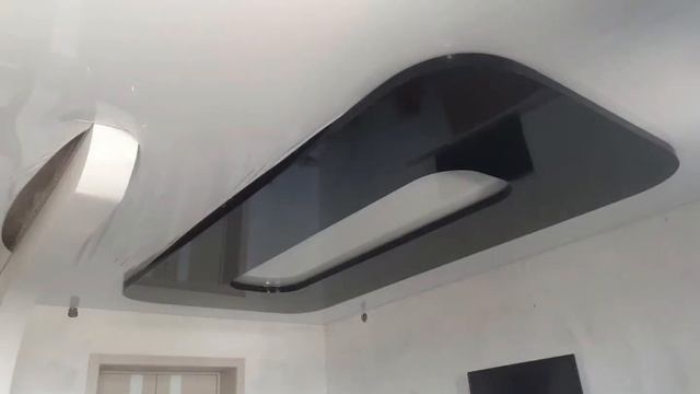 Монтаж натяжного потолка с подсветкой Профиль кп 4080-3 и кп 5685 смотреть онлайн