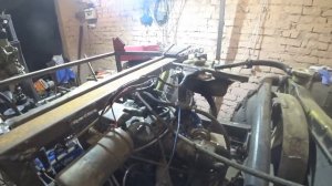 Вездеход болотоход с короткой базой с двигателем ваз первый запуск трогаемся с места