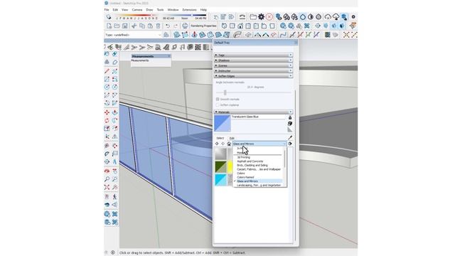 Creating a Curved Window in SketchUp Using the Shape Bender Plugin смотреть онлайн