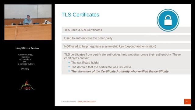 Diffusion en direct de LavaJUG смотреть онлайн