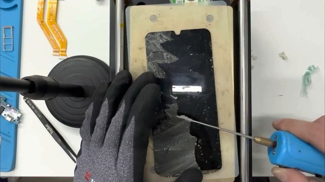 Samsung A30 / A305 разборка, замена стекла дисплея / glass replacement смотреть онлайн
